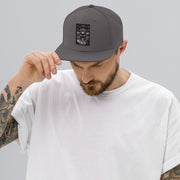 Locally Hated Merch - Red 2 Gun Skull Ride or Die - Snapback Hat #1