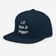 Locally Hated Merch - Keep it Gangster - Snapback Hat  #1