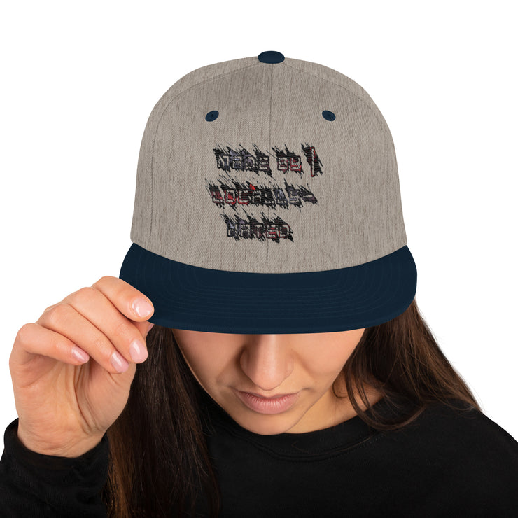 Made By Locally Hated Merch - Snapback Hat 