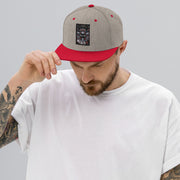 Locally Hated Merch - Red 2 Gun Skull Ride or Die - Snapback Hat #1