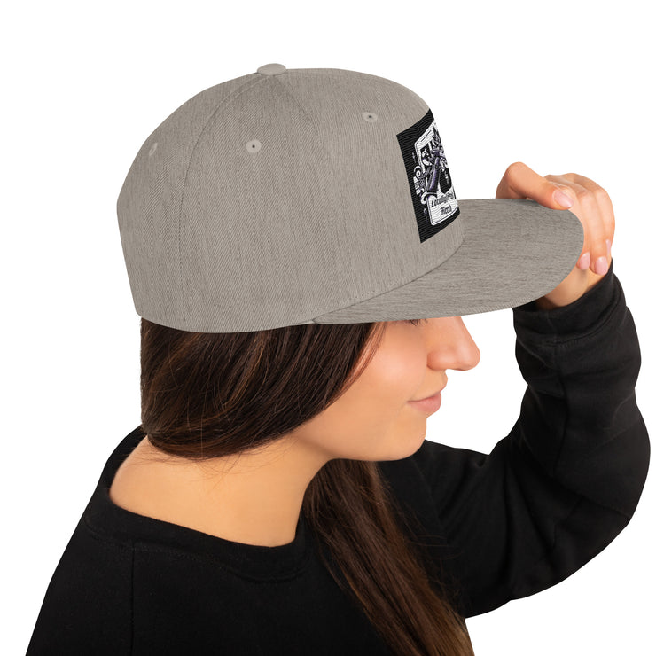 Locally Hated Merch - Gun Logo - Snapback Hat 