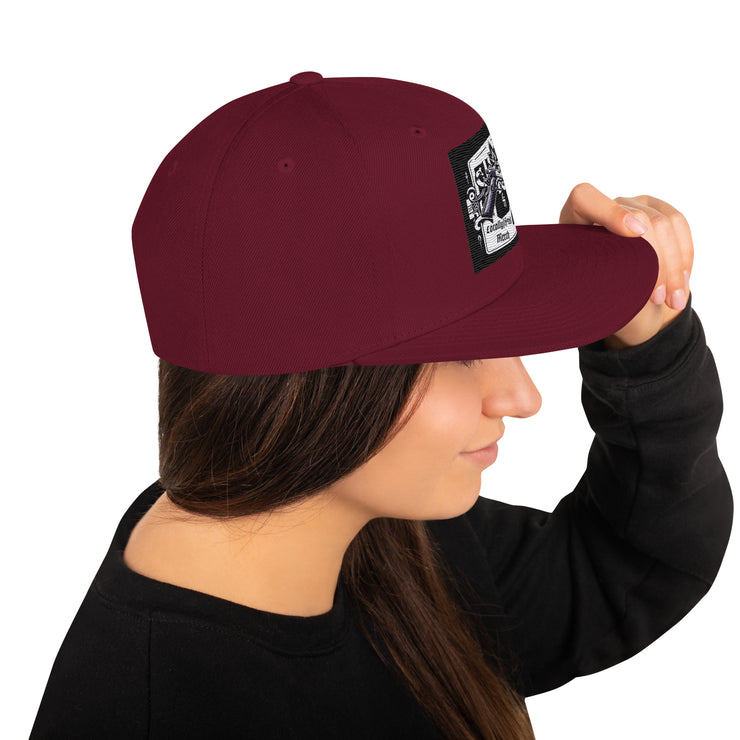 Locally Hated Merch - Gun Logo - Snapback Hat 