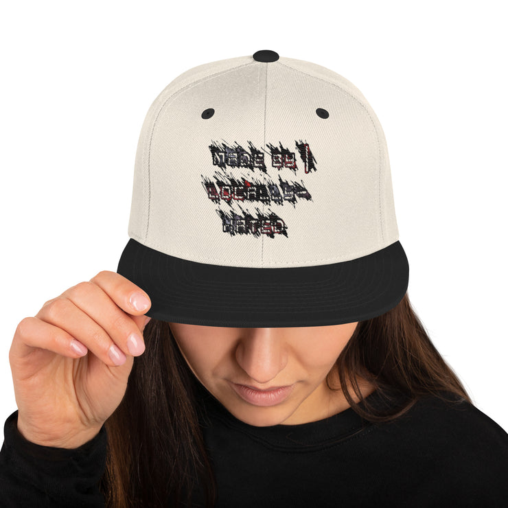 Made By Locally Hated Merch - Snapback Hat 