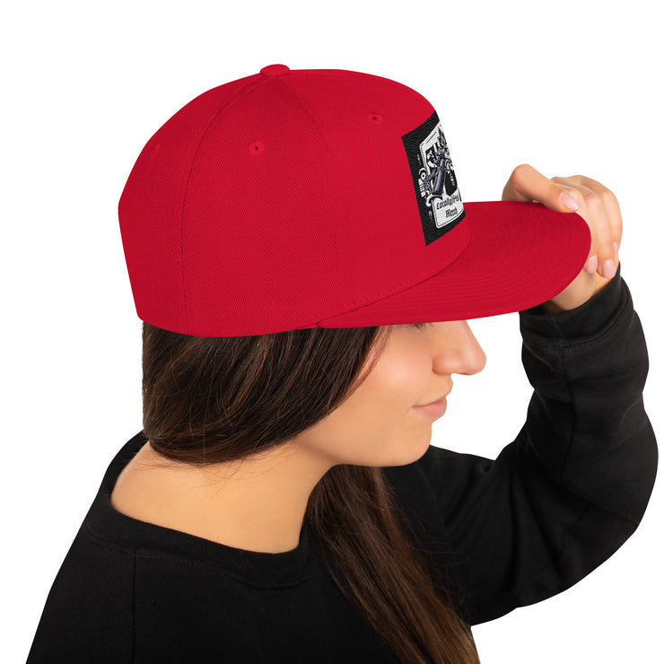 Locally Hated Merch - Gun Logo - Snapback Hat 