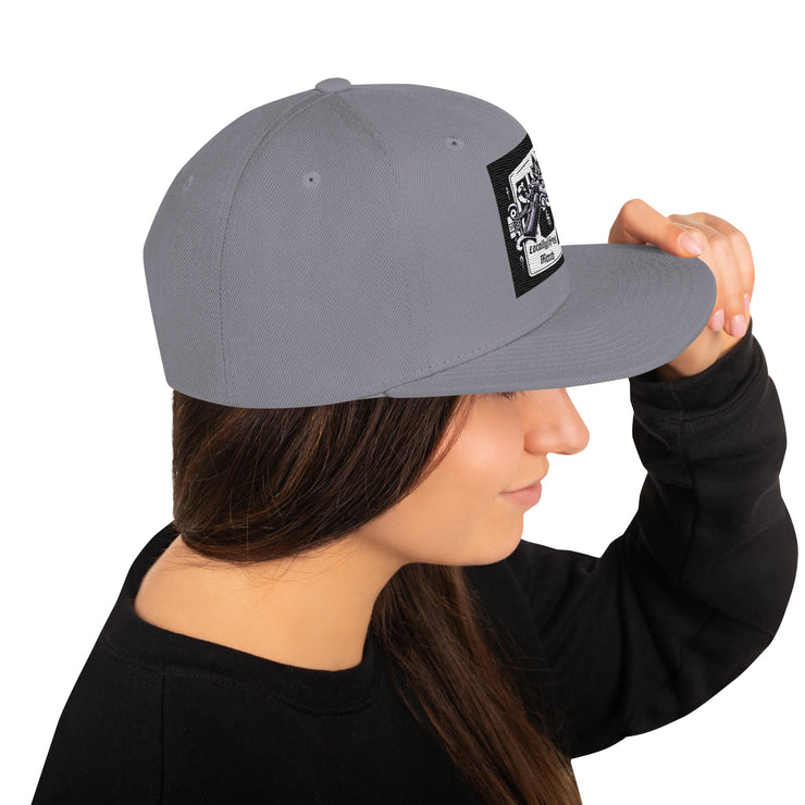 Locally Hated Merch - Gun Logo - Snapback Hat 