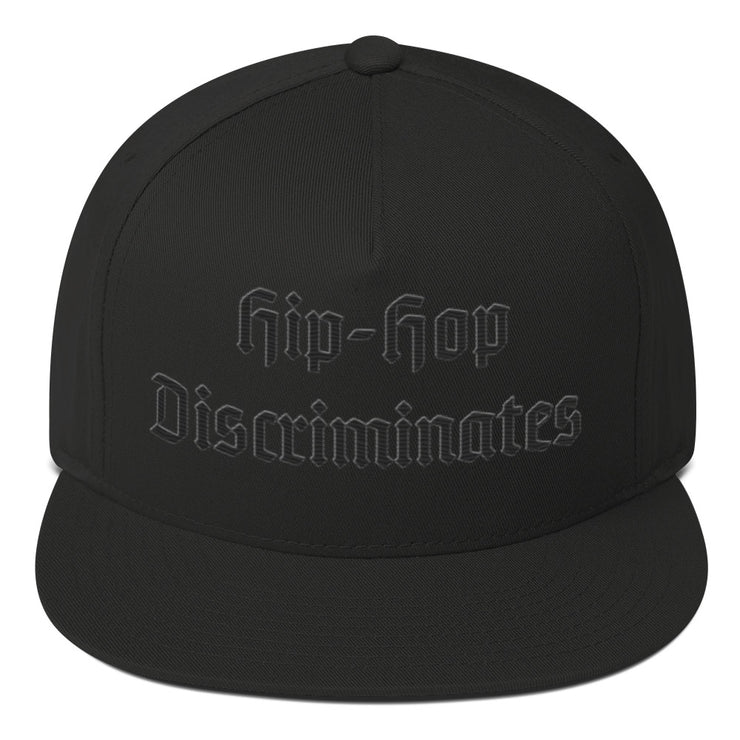 Locally Hated Merch - Hip-Hopo Discriminates - Flat Bill Cap 