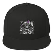 Locally Hated Mech - Skull with Crown - Flat Bill Cap #1