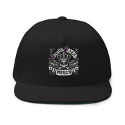 Locally Hated Mech - Skull with Crown - Flat Bill Cap #1