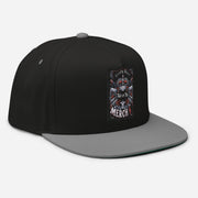 Locally Hated Merch - Red 2 Gun Skull Ride or Die - Flat Bill Cap #1