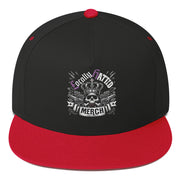 Locally Hated Mech - Skull with Crown - Flat Bill Cap #1