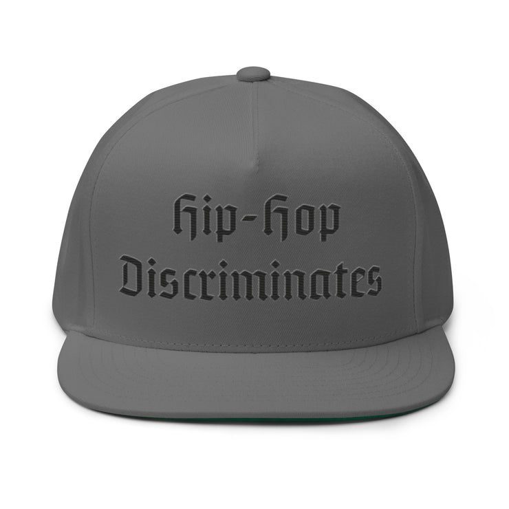 Locally Hated Merch - Hip-Hopo Discriminates - Flat Bill Cap 