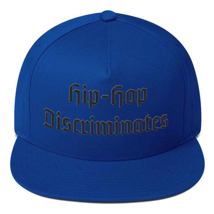 Locally Hated Merch - Hip-Hopo Discriminates - Flat Bill Cap 