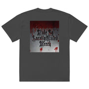 Locally Hated Merch - Blood Bath - Oversized faded t-shirt #2