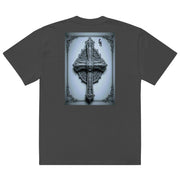 Locally Hated Merch - Cross - Oversized faded t-shirt #1