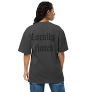 Locally Hated Merch - Locally Hated - Oversized faded t-shirt #1