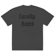 Locally Hated Merch - Locally Hated - Oversized faded t-shirt #1