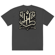 Locally Hated Merch - Middle Finger Logo - Oversized faded t-shirt #2