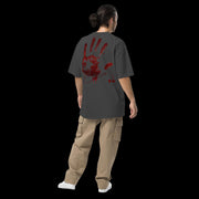 Locally Hated Merch - We Blood of Hip-Hop - Oversized faded t-shirt #1