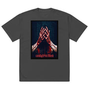 Locally Hated Merch - Blood Of Hip-Hop On our Hands - Oversized faded t-shirt #1