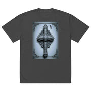 Locally Hated Merch - Cross - Oversized faded t-shirt #1