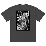 Locally Hated Merch - Jail cell - Oversized faded t-shirt #1