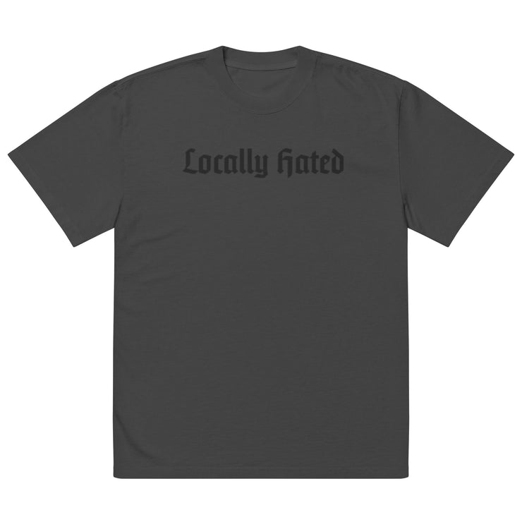 Locally Hated Merch - Locally Hated - Oversized faded t-shirt 