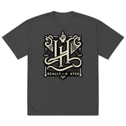 Locally Hated Merch - Middle Finger Logo - Oversized faded t-shirt #2