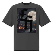 Locally Hated Merch - Halloween Special - Oversized faded t-shirt #1