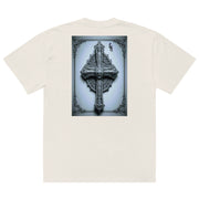 Locally Hated Merch - Cross - Oversized faded t-shirt #1