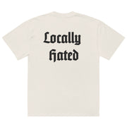 Locally Hated Merch - Locally Hated - Oversized faded t-shirt #1