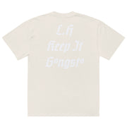 Locally Hated Merch - L.H Keep It Gangsta - Oversized faded t-shirt #1