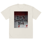 Locally Hated Merch - Blood Bath - Oversized faded t-shirt #2