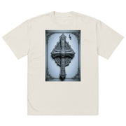 Locally Hated Merch - Cross - Oversized faded t-shirt #1