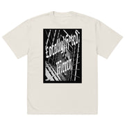 Locally Hated Merch - Jail cell - Oversized faded t-shirt #1