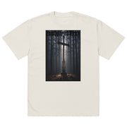 Locally Hated Merch - Cross - Oversized faded t-shirt #2