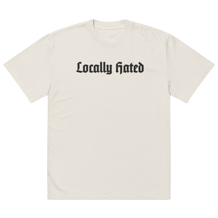 Locally Hated Merch - Locally Hated - Oversized faded t-shirt 