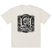 Locally Hated Merch - Middle Finger Logo - Oversized faded t-shirt #3