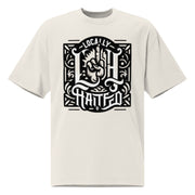 Locally Hated Merch - Middle Finger Logo - Oversized faded t-shirt #3