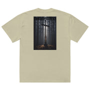 Locally Hated Merch - Cross - Oversized faded t-shirt #2