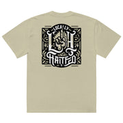 Locally Hated Merch - Middle Finger Logo - Oversized faded t-shirt #3