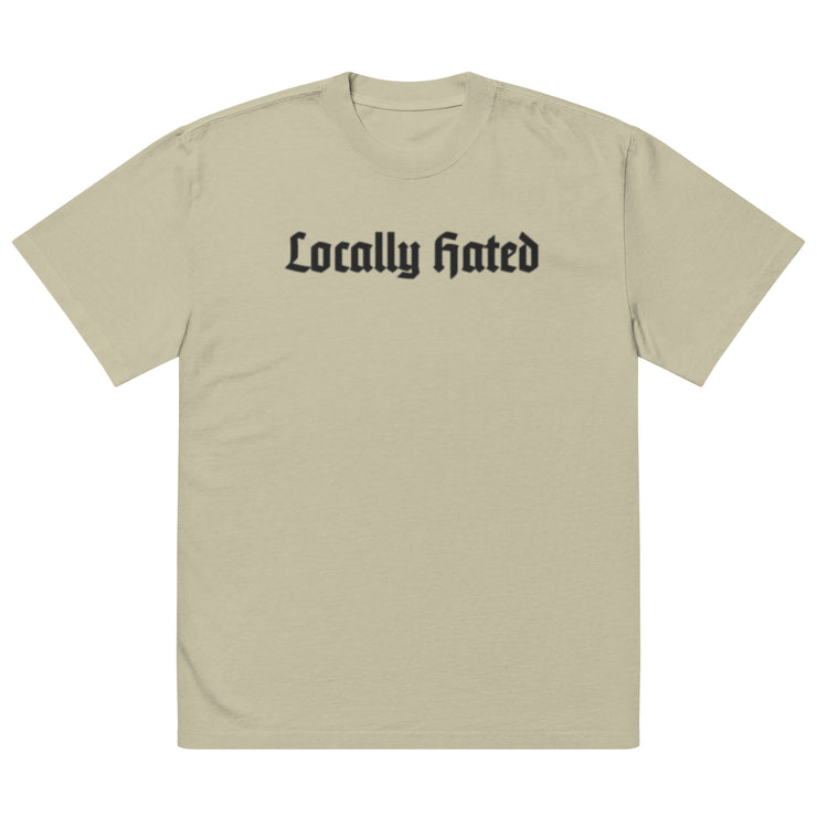 Locally Hated Merch - Locally Hated - Oversized faded t-shirt 