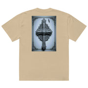 Locally Hated Merch - Cross - Oversized faded t-shirt #1