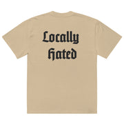 Locally Hated Merch - Locally Hated - Oversized faded t-shirt #1