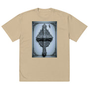 Locally Hated Merch - Cross - Oversized faded t-shirt #1