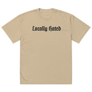 Locally Hated Merch - Locally Hated - Oversized faded t-shirt #1