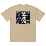 Locally Hated Merch - Smoking Gangster - Oversized faded t-shirt #2