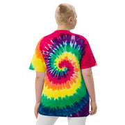 Locally Hated Merch - Locally Hated Logo - Oversized tie-dye t-shirt #1