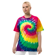 Locally Hated Merch - Locally Hated Logo - Oversized tie-dye t-shirt #1