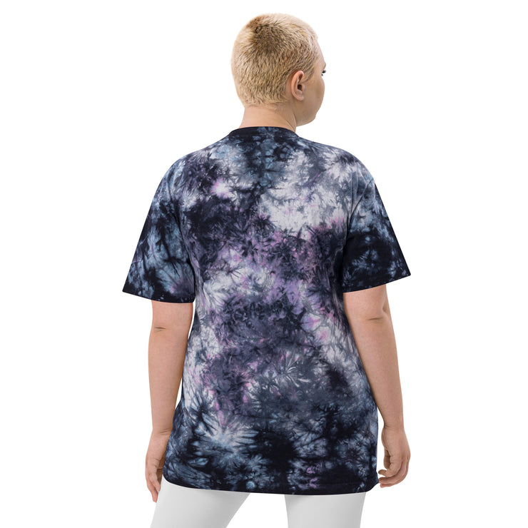 Locally Hated Merch - Locally Hated Logo - Oversized tie-dye t-shirt 