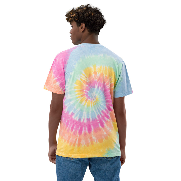 Locally Hated Merch - Locally Hated Logo - Oversized tie-dye t-shirt 